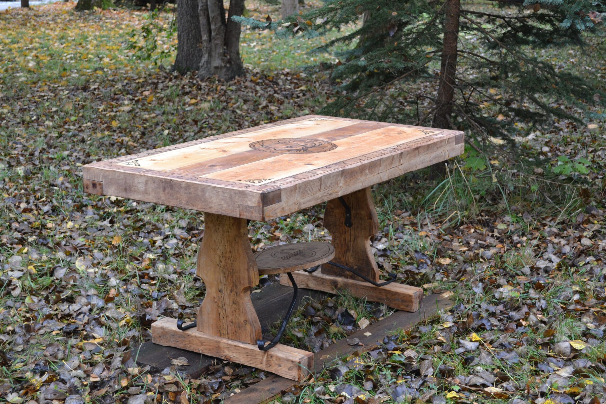 Decorated Viking Table VikingMarket